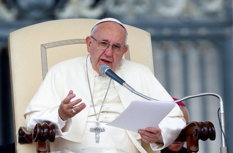 Christians aren’t greater than God and must forgive, pope says