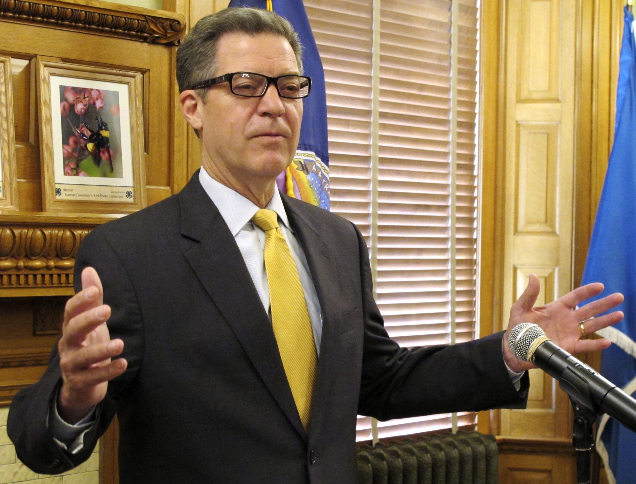 In ambassador’s job, ex-Kansas governor looser, more relaxed
