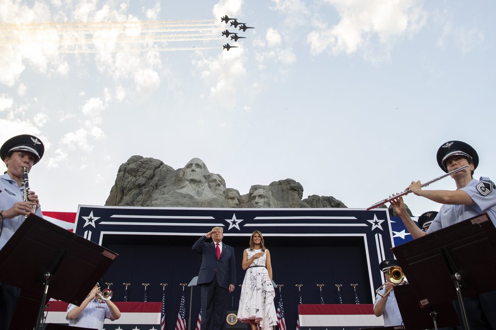 Amid furor over monuments, Trump seeks `garden’ of U.S. heroes including Serra, Columbus