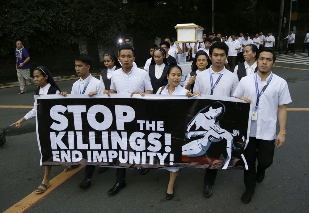 Philippine nun blames military in shooting of human rights defender