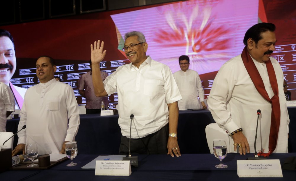 Sri Lanka presidential hopeful vows probe into Easter blasts
