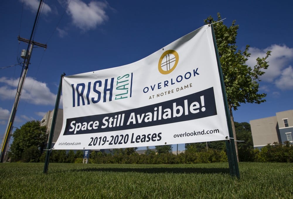 Notre Dame housing policy leads to glut of empty properties