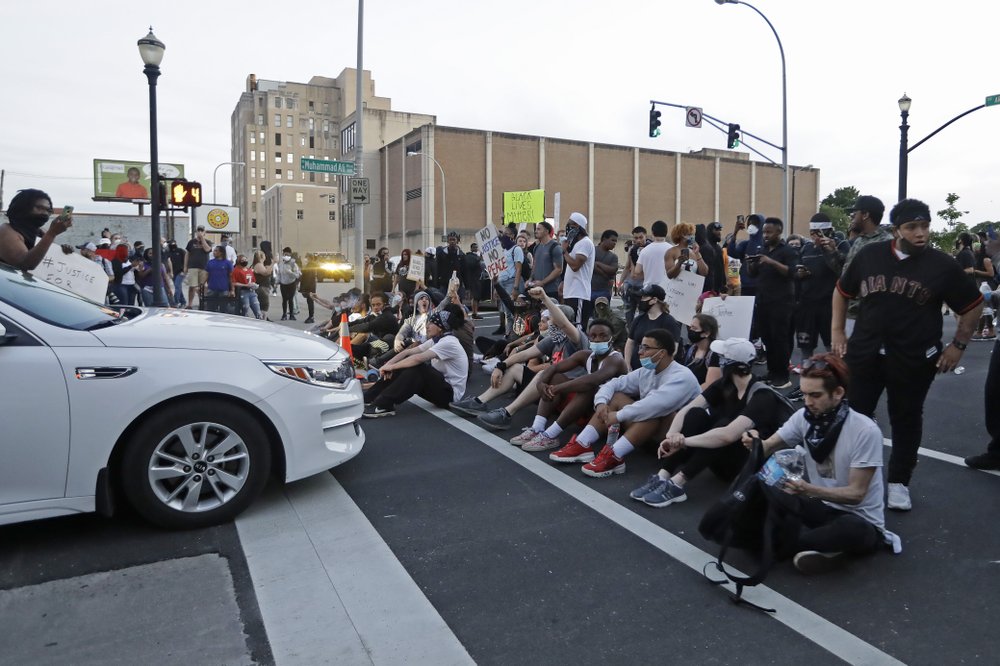 Louisville cathedral damaged as protests over Floyd death turn violent