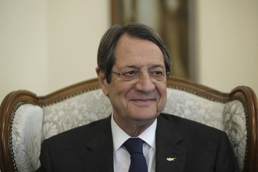 Cypriot president says Pope Francis to visit island in 2020