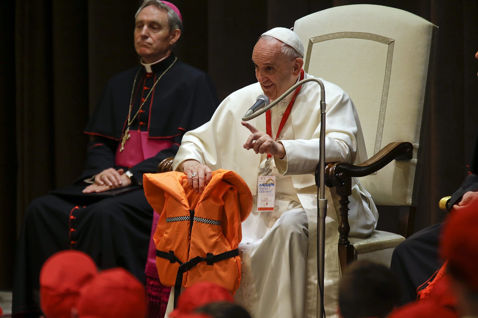 Day one for Pope Francis in Poland augurs hidden drama