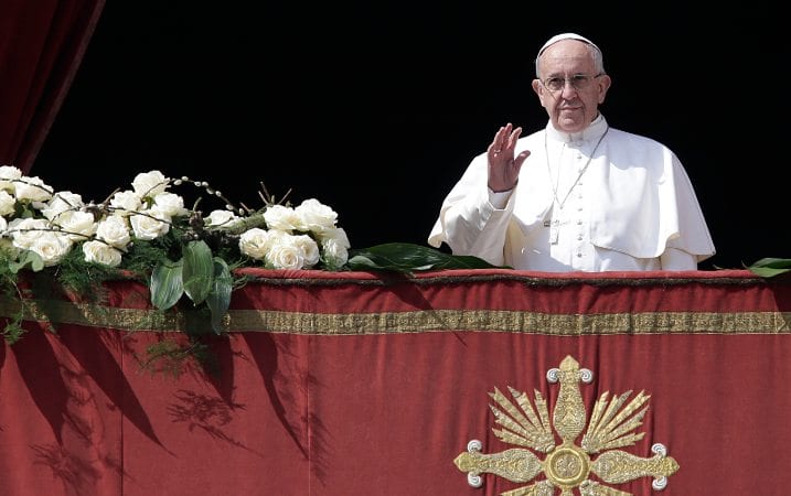 Pope on Easter: Only mercy can save the world