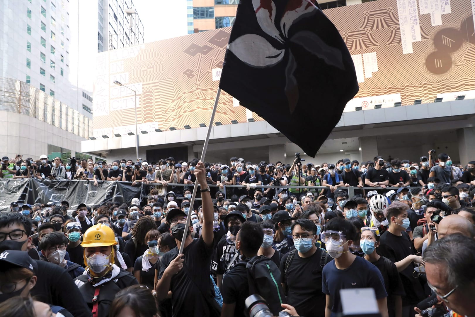 Hong Kong protests flare anew after demands unmet