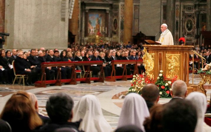 Pope says violence and tragedy shouldn't define 2015