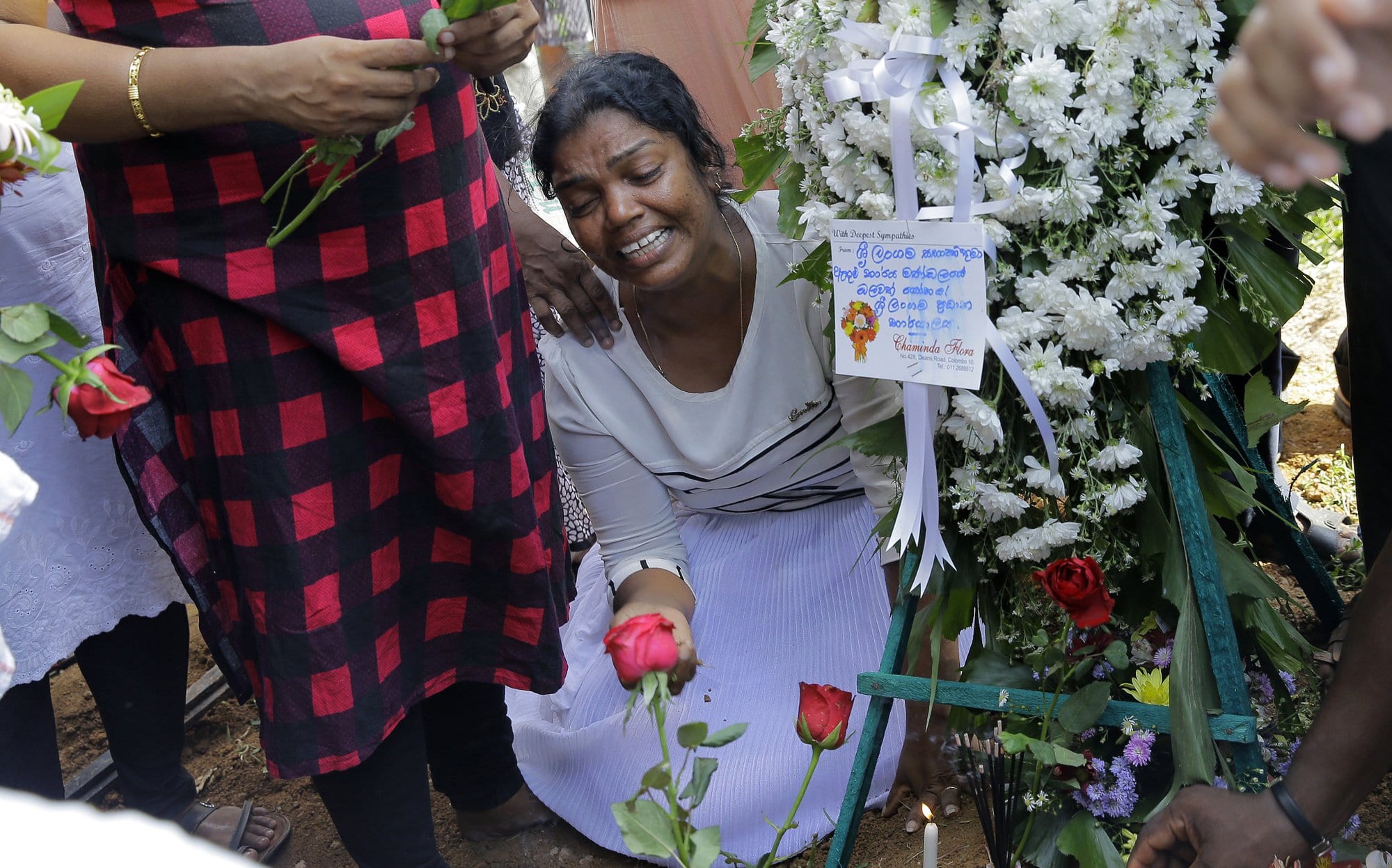 Unspeakable grief: 5 members of 1 family killed in Sri Lanka