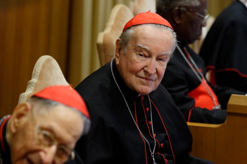 Cardinal who was veteran diplomat, expert in heraldry dies at 92
