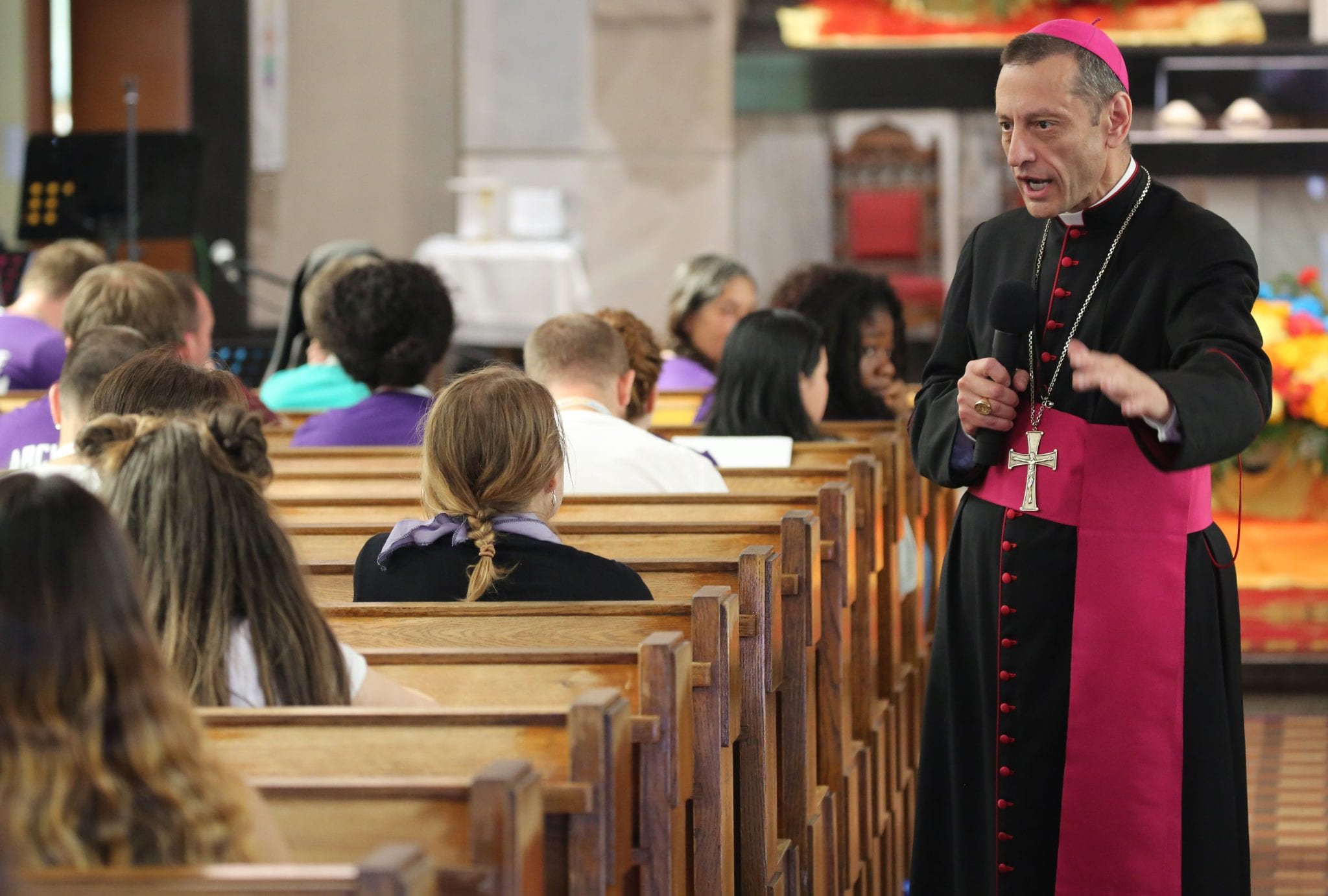 In wake of swastika painting, bishop calls anti-Semitism ‘disgusting’