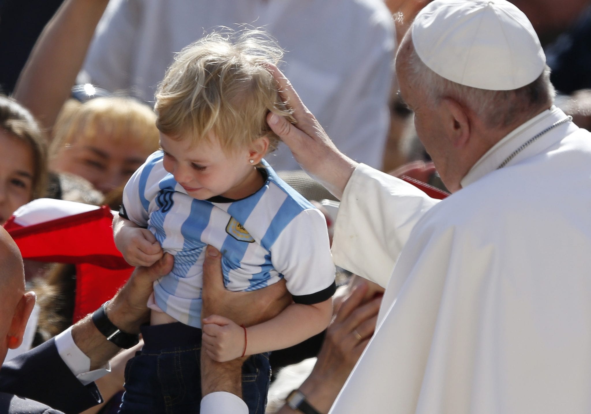 Pope says because of its failures, Church must promote child safety