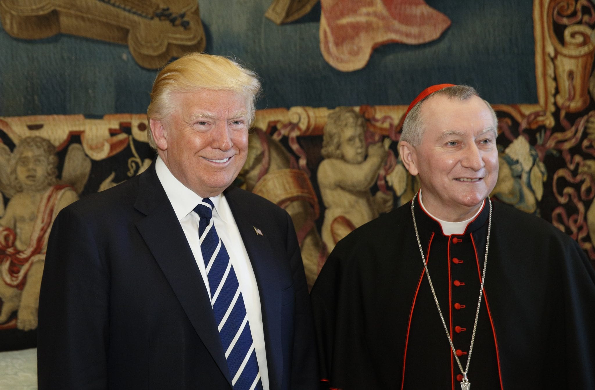 Parolin says ‘time is needed’ to judge Trump, pushes U.S. on climate change