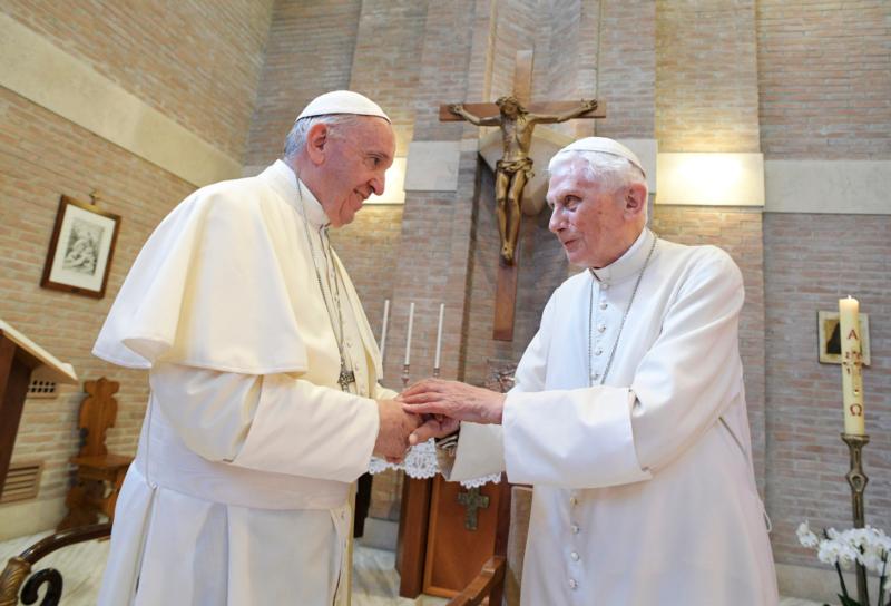Benedict XVI writes of his “pilgrimage towards Home” during “last, tiring” stage of his journey