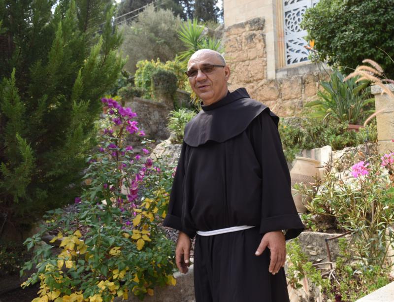 In Holy Land, Franciscan finds peace in prayer, ministering to pilgrims