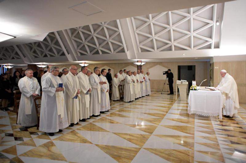 ‘Shepherds’ who seek money, power cause scandal, pope says