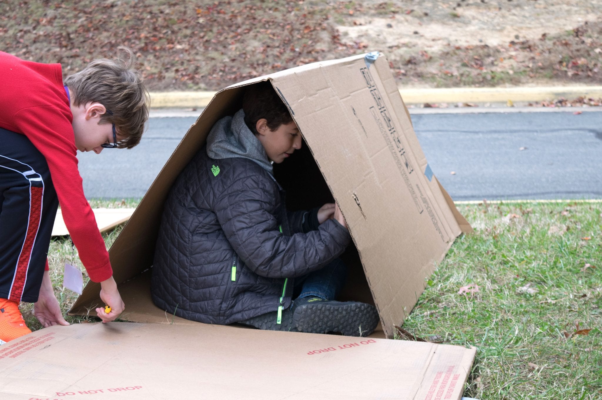 Teens, adults forsake comfort to experience way of life for homeless