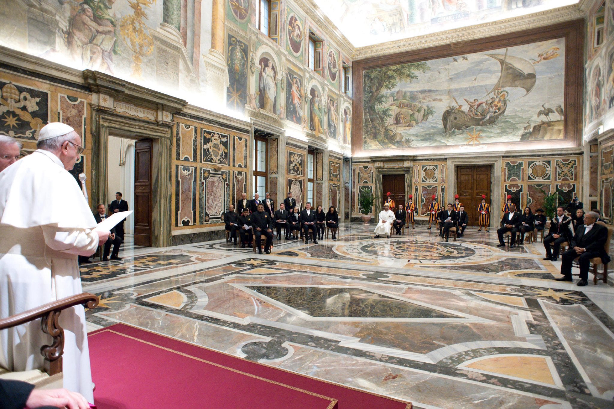 Delicate art of diplomacy needed to build peaceful future, pope says