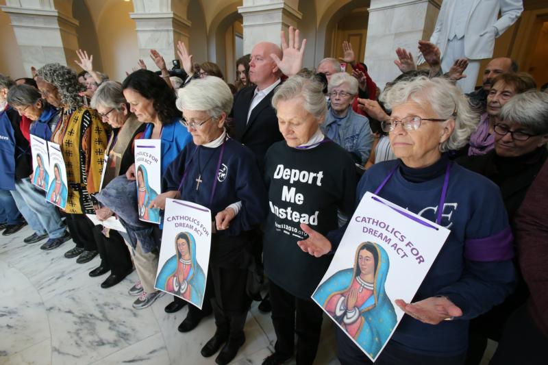 Dozens of Catholics arrested as they ask Congress to help ‘Dreamers’