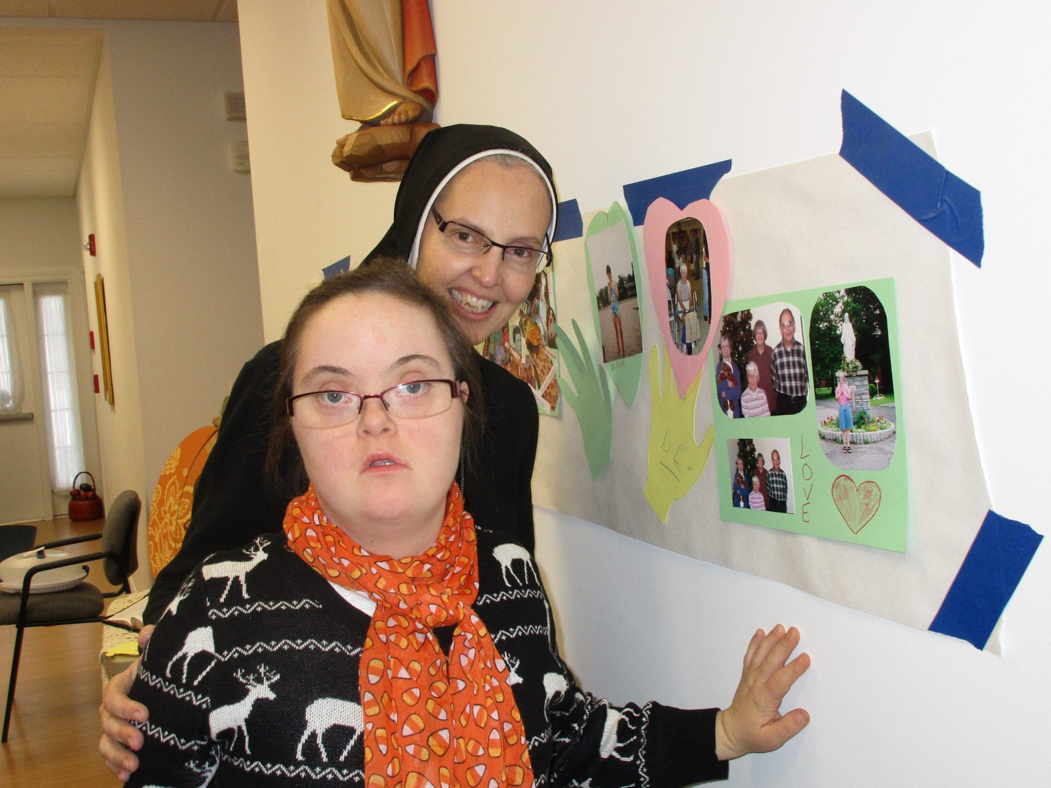 Sisters minister to intellectually disabled people, offer catechesis