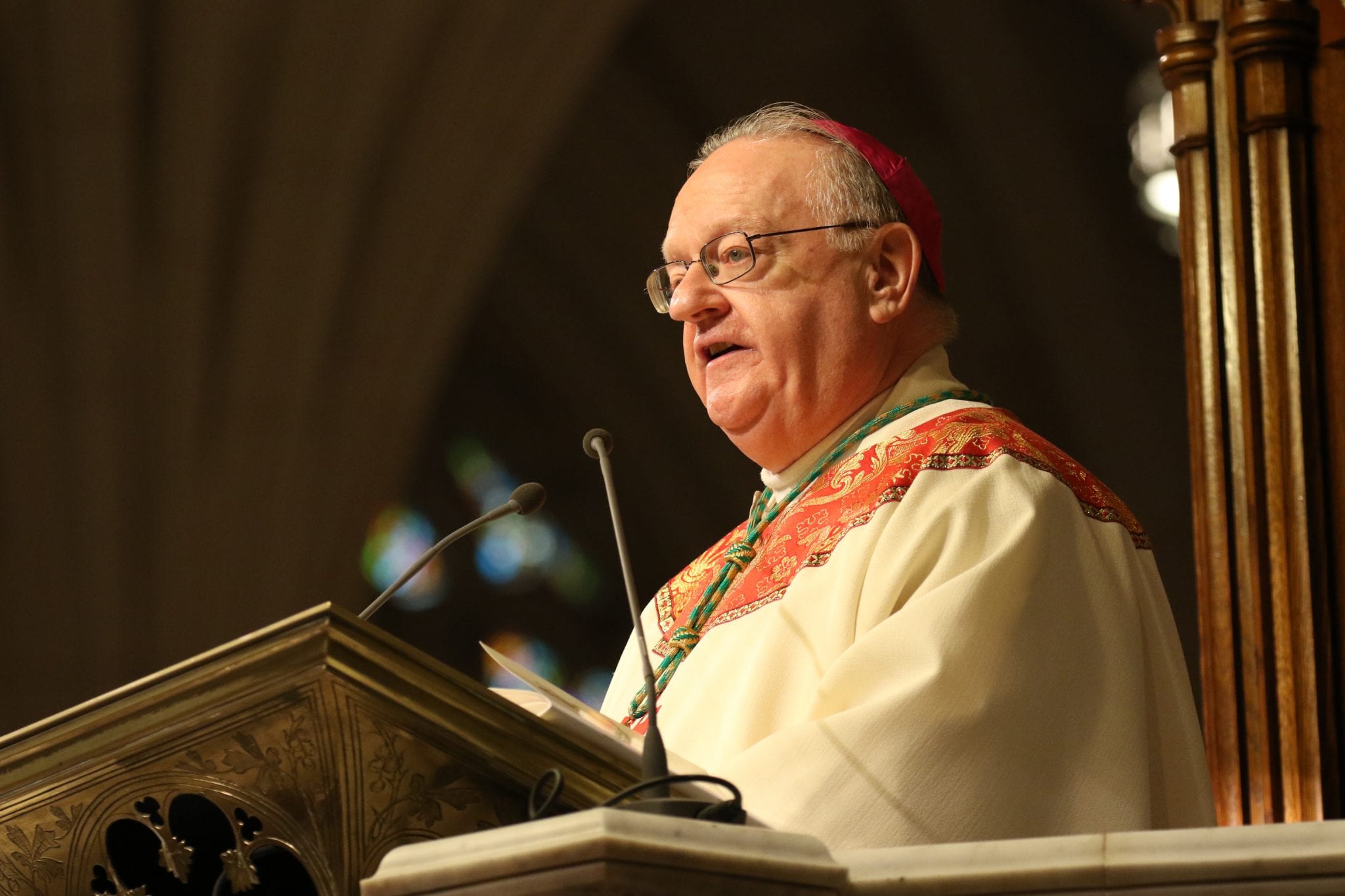 Students share their concerns on school safety, gun violence with bishop