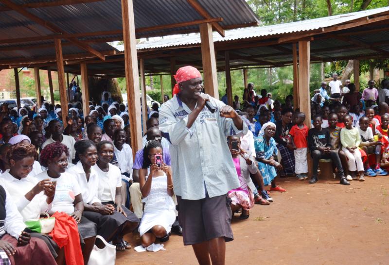 Parishioners in Kenya disappointed after priest suspended — for rapping