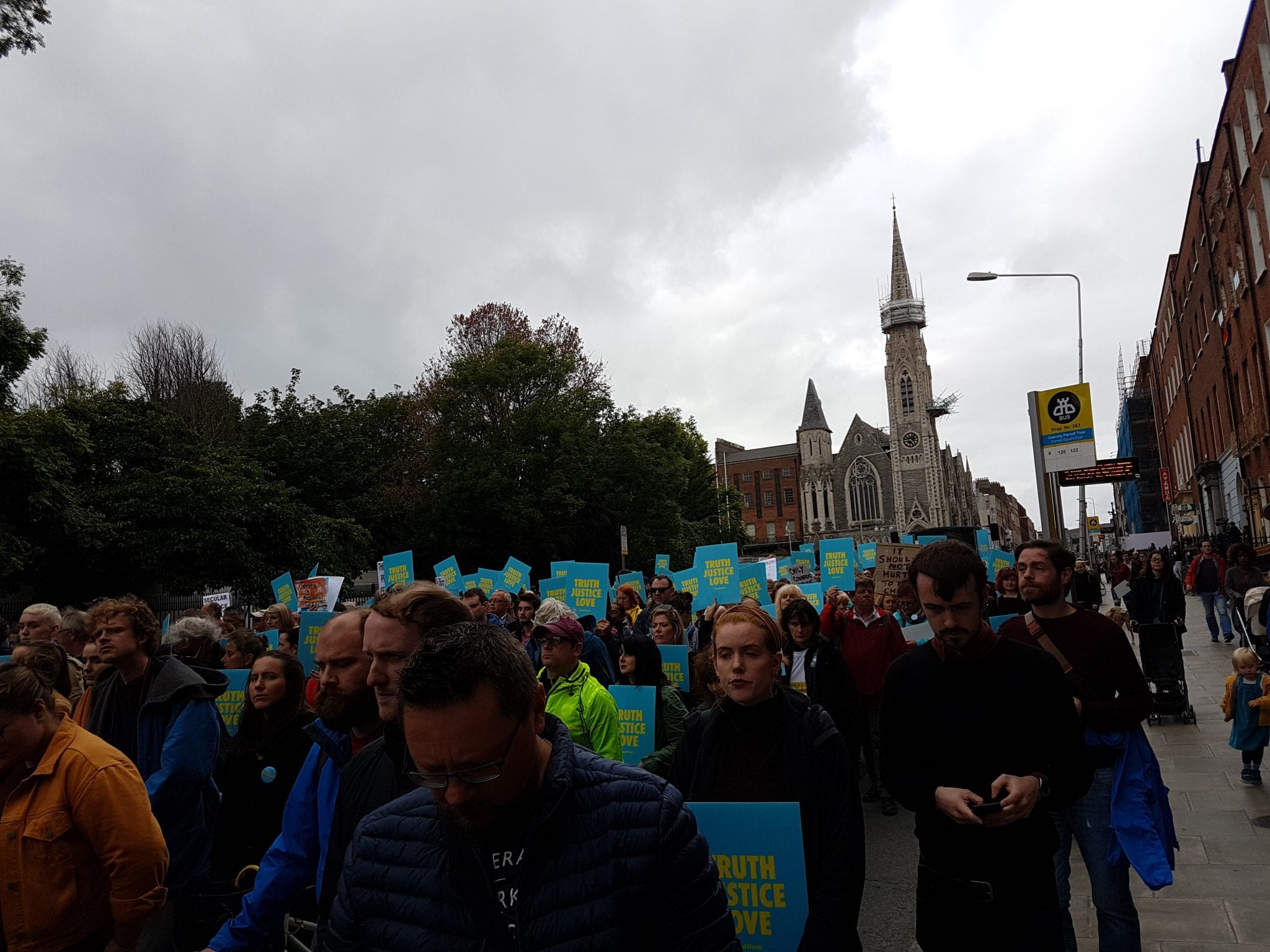 Critics who rallied against papal Mass say he needs to do more