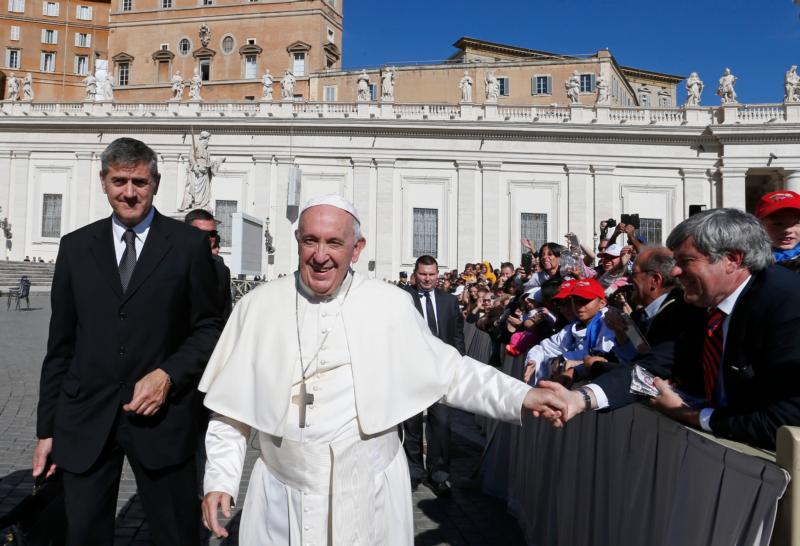 Nations are built by migrants, pope says