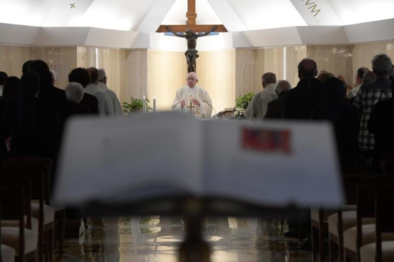 Sacraments are not for sale, pope says at Mass