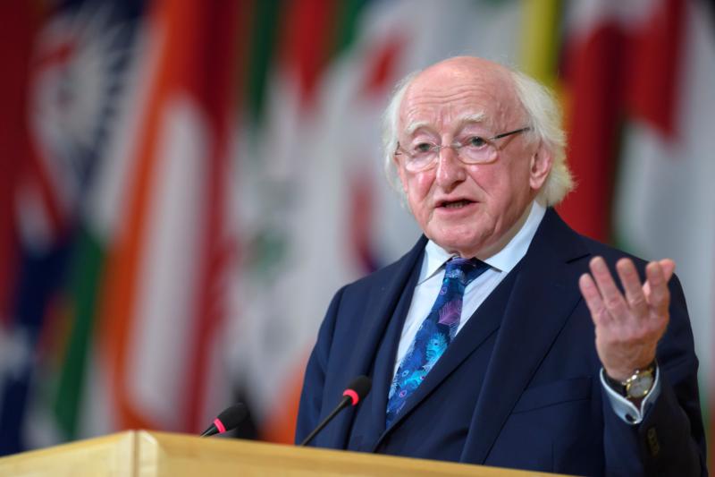 Irish president signs abortion law