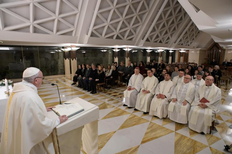Love means never turning away from someone in need, pope says
