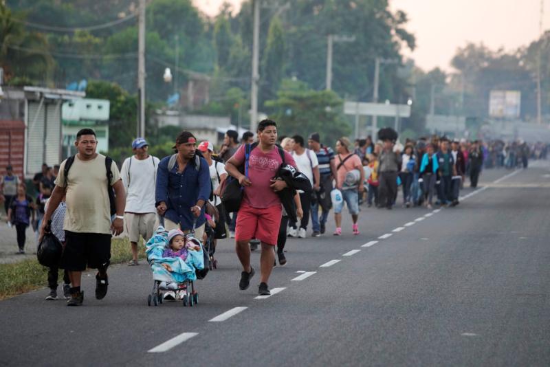 Mexico offers visas to caravan members, but plan remains controversial