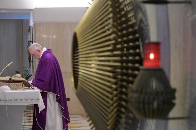 Lent is a time for a little less hypocrisy, pope says