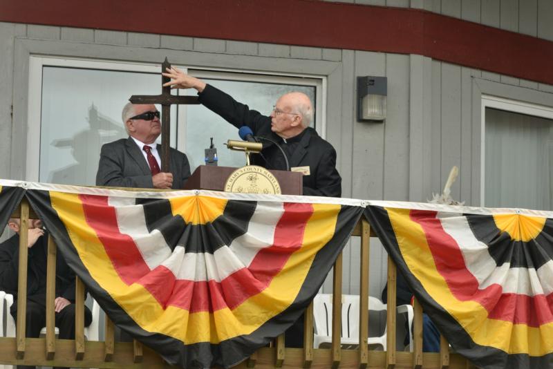 Maryland Day marks special homecoming for 17th-century iron cross