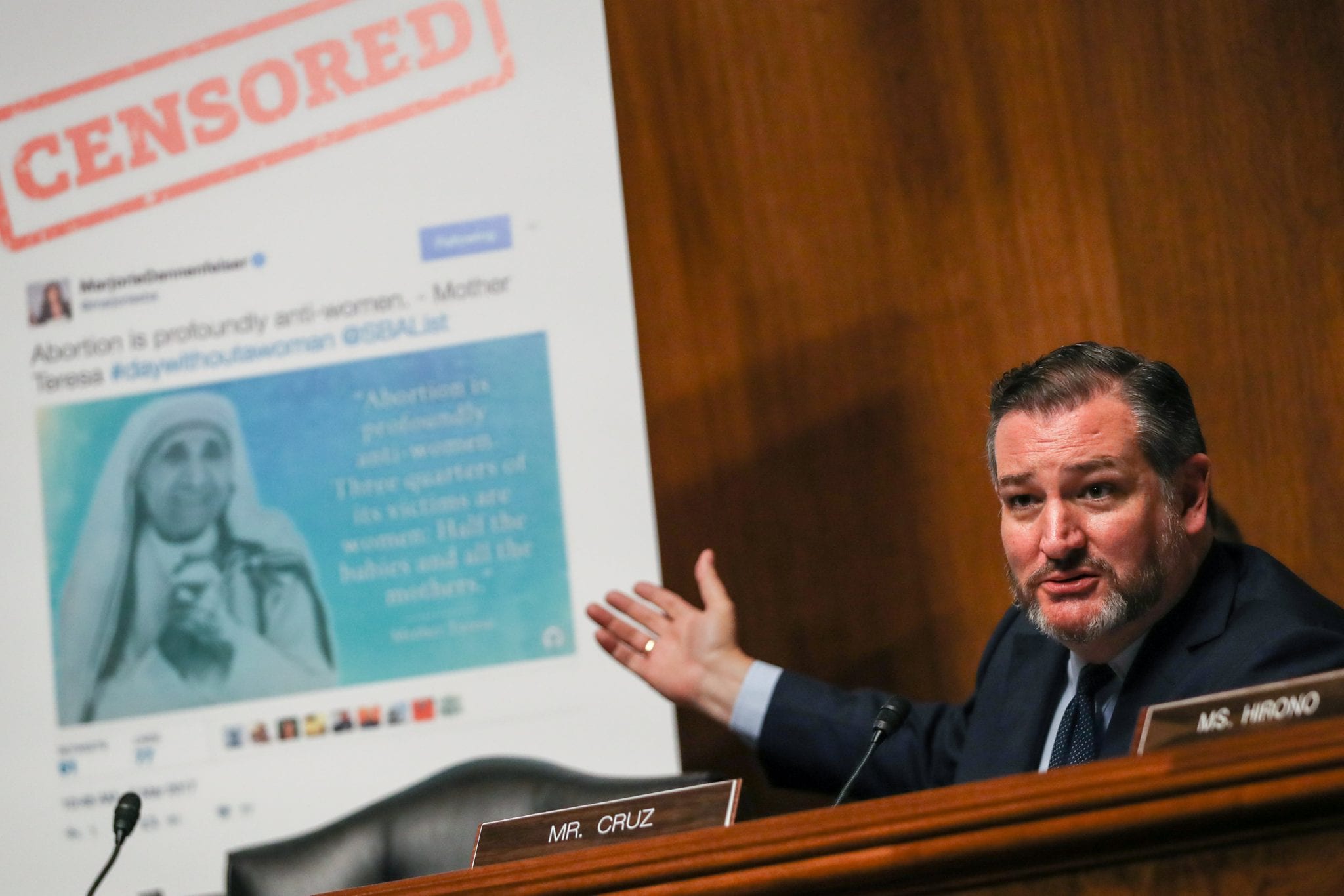Twitter restricts Mother Teresa abortion quote; CEO can’t explain why