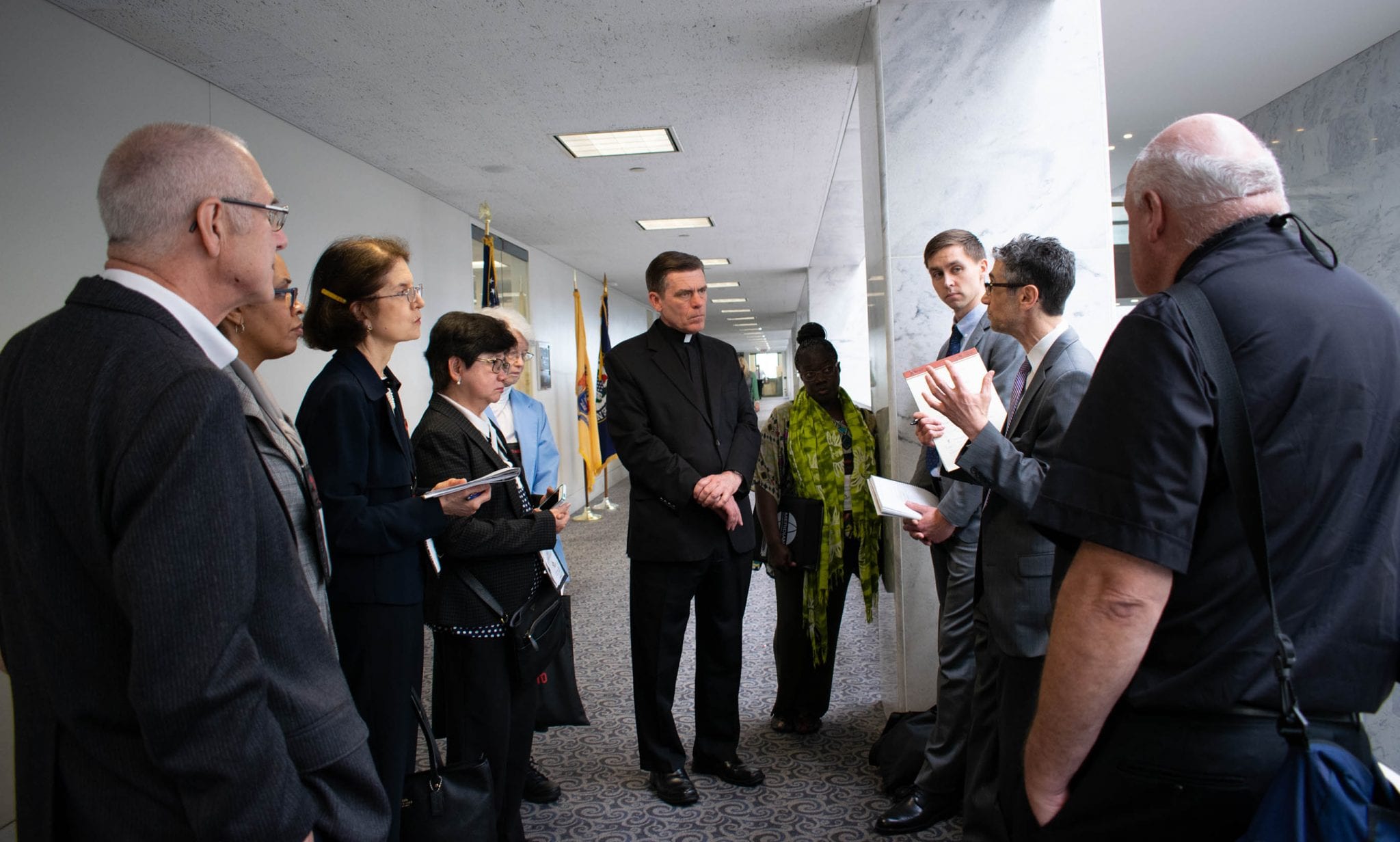Pontifical Mission Society leaders take justice message to Capitol Hill