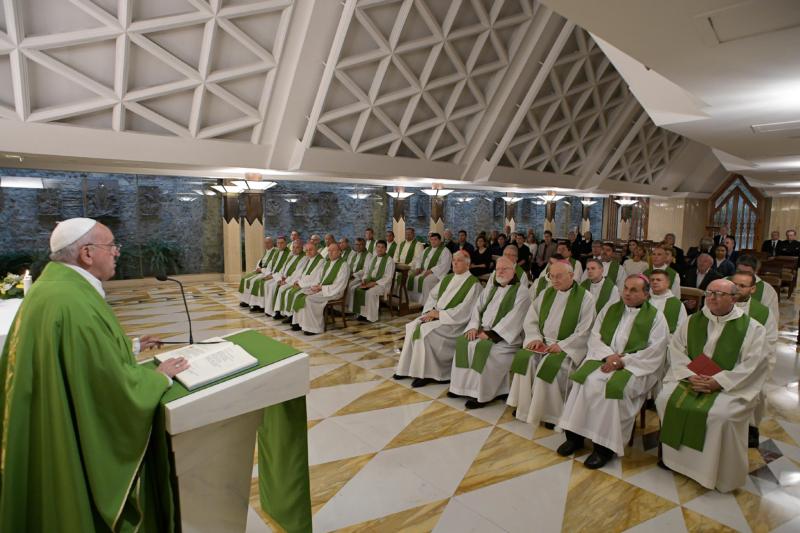 Beware of those who want God to live up to their standards, pope says