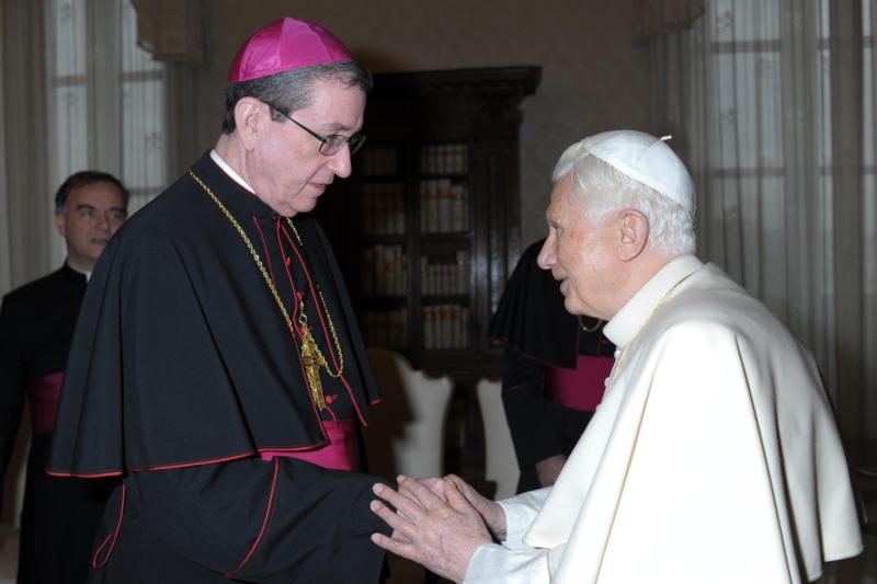 Bishop Lennon recalled at funeral for his service to church, the faithful