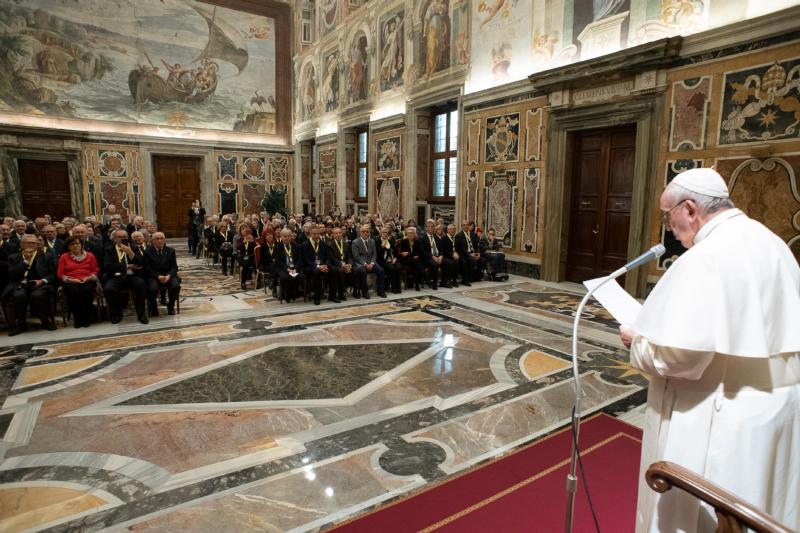 Pope tells his elderly peers the prayers of the old are powerful