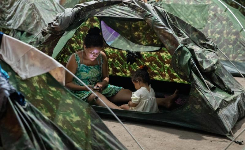 Aid agencies in Brazil face a difficult task helping Venezuelan refugees
