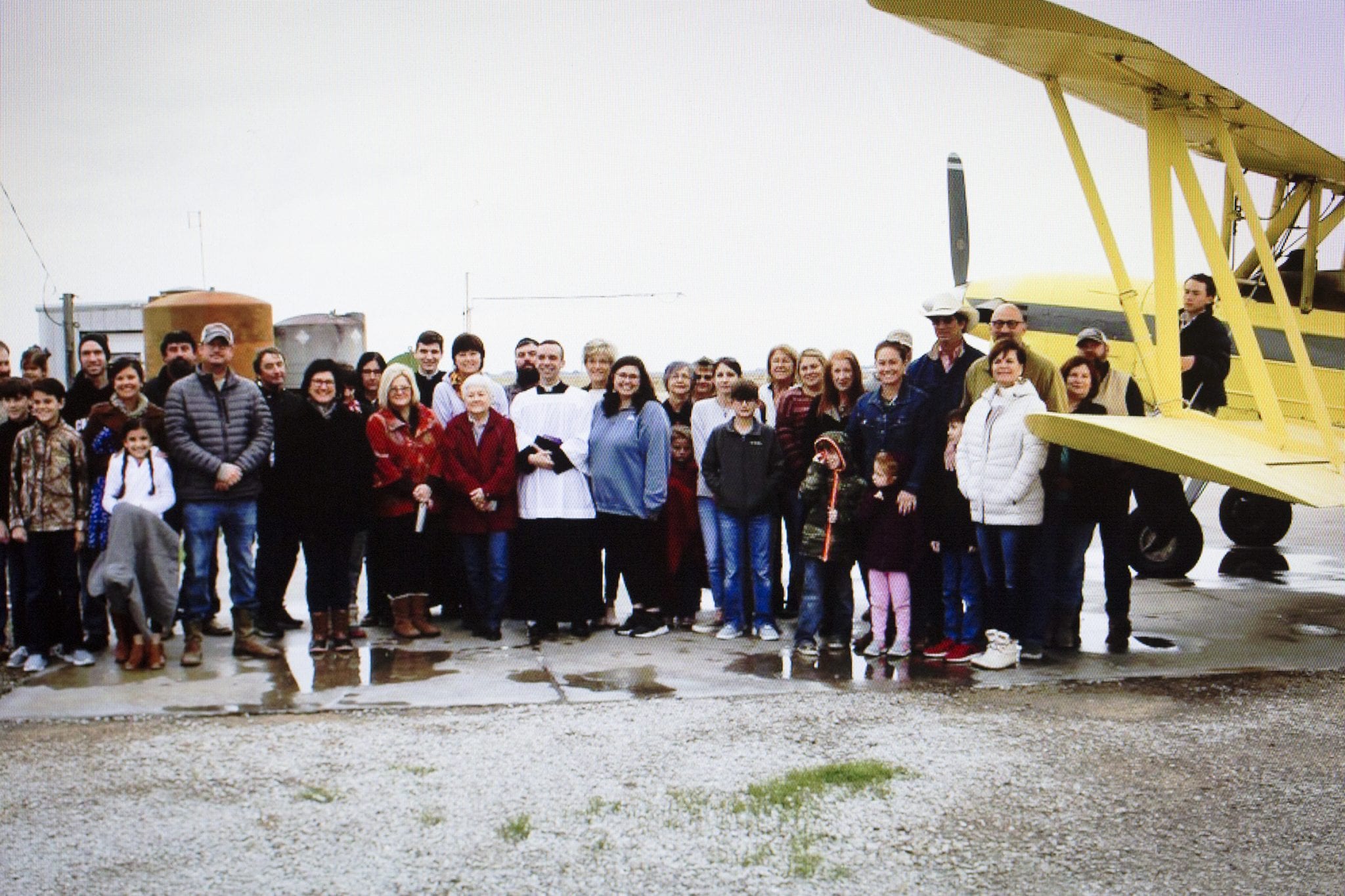With help of crop-duster, Louisiana parish blesses town with holy water