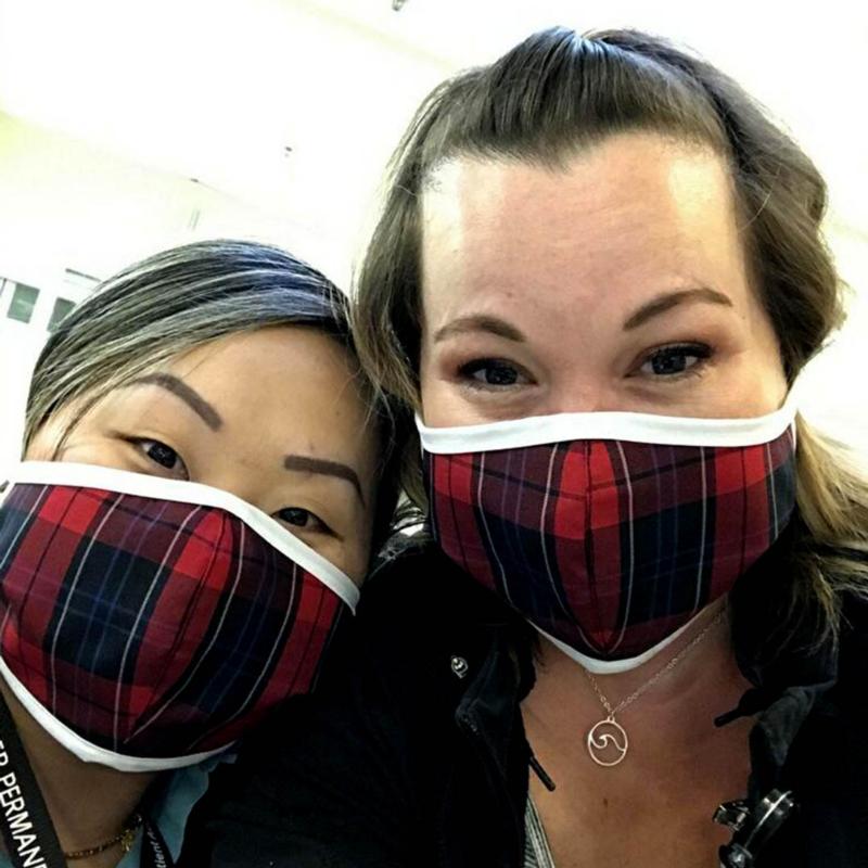 Catholic school uniform company now making, donating face masks