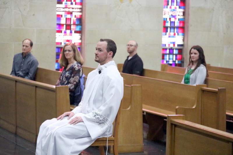 Due to pandemic, ordination for transitional deacon ‘not what I was imagining’