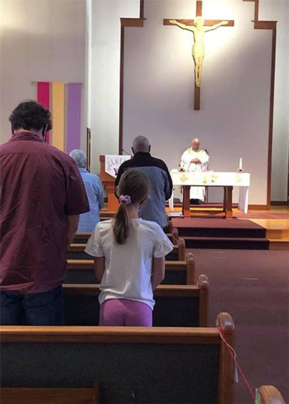 First chance to receive Eucharist at Mass in months leaves some in tears