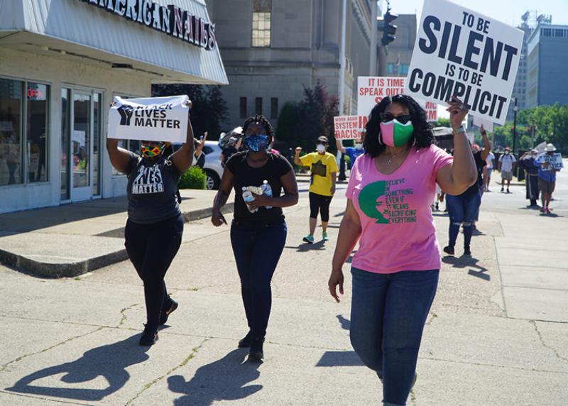 Black Catholics at march say church’s support needed more than ever