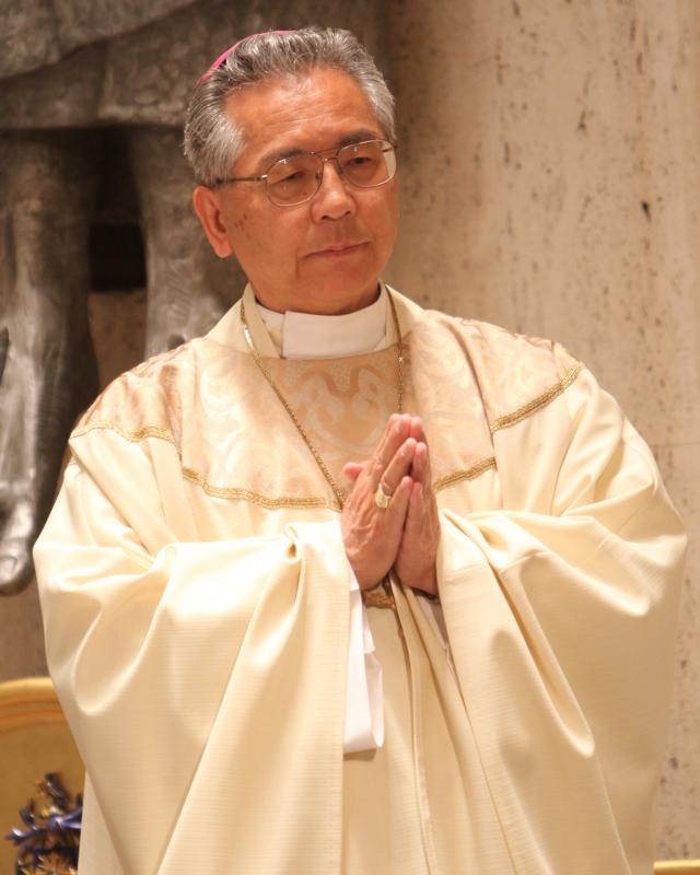 Japanese archbishop urges U.S. to witness the Gospel of peace