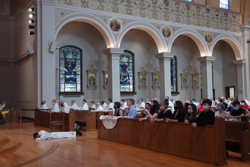 New priest says deep prayer helped him sort out life, led to his vocation