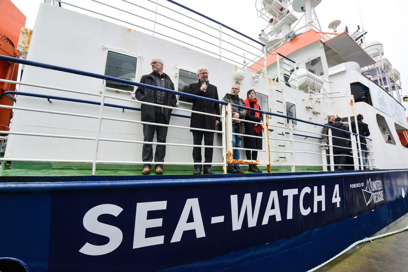 German Lutheran bishop urges government to help sea rescue mission