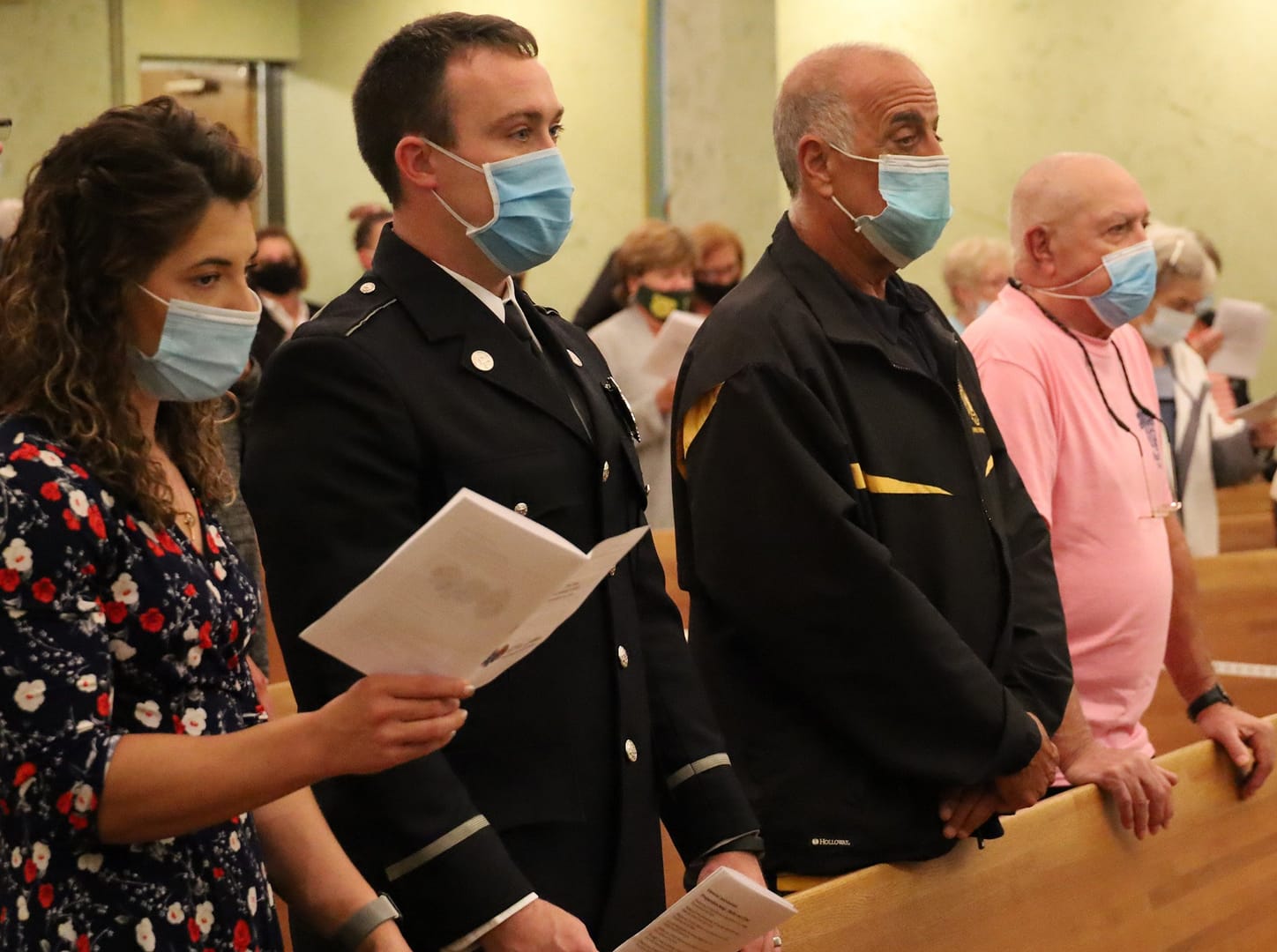 ‘Hold your heads high,’ West Virginia bishop tells first responders, military