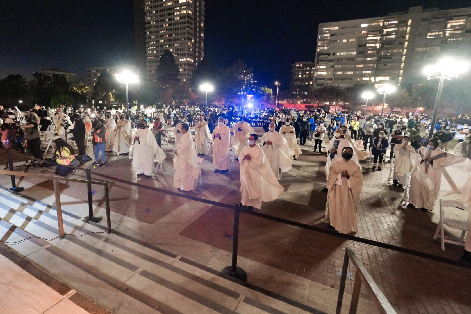 San Francisco archbishop leads hundreds in rosary rally through city streets